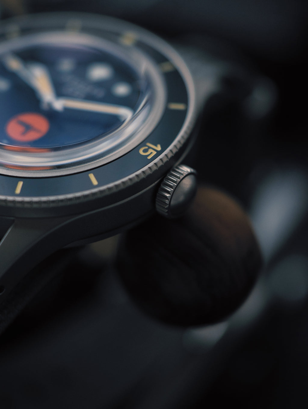 DAGGER-AXE Watch Classic Retro Small Sun Mechanical Diving Watch Ceramic Ring Men's Watch