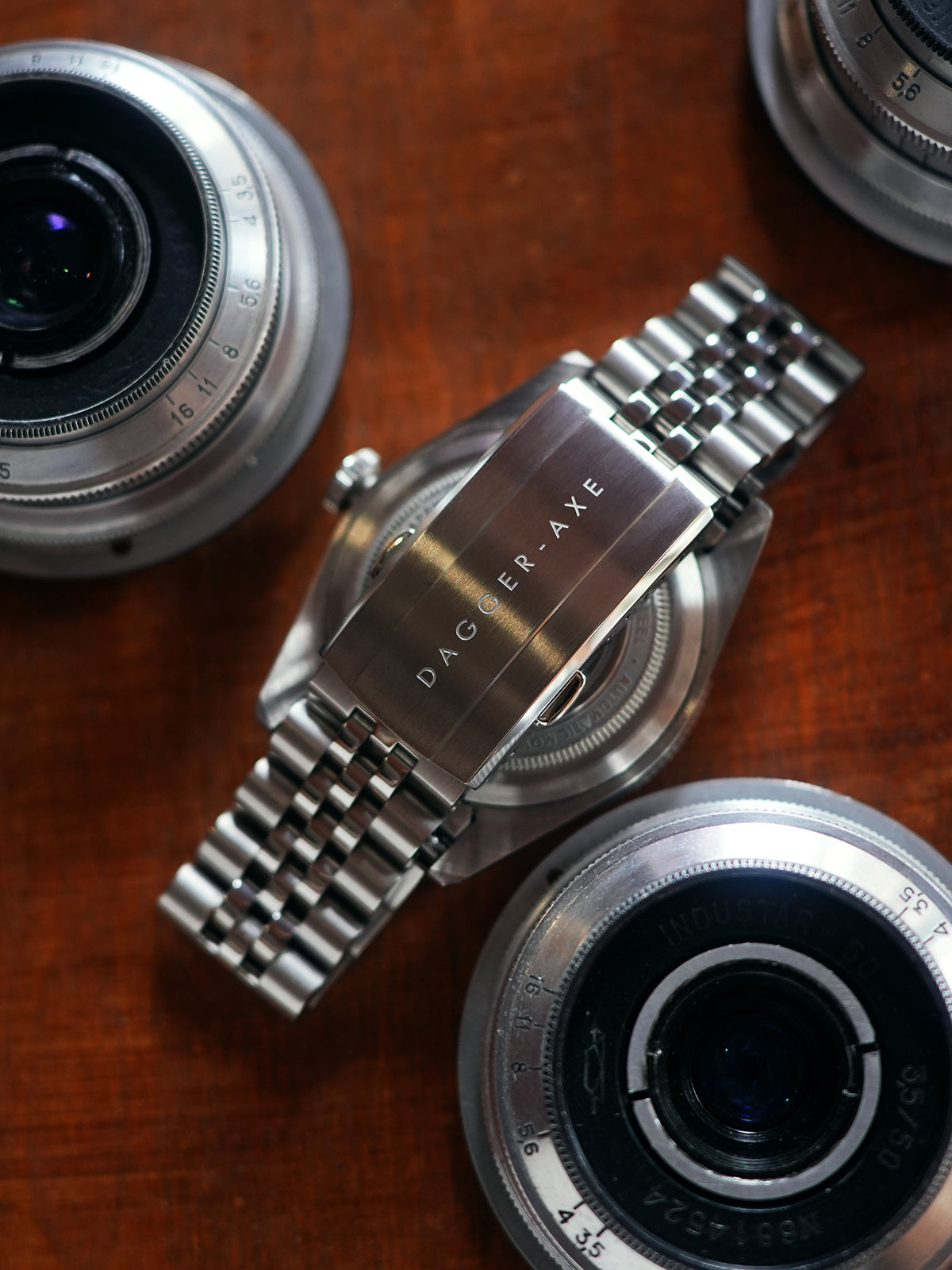 DAGGER-AXE watch Men's Mechanical Watch Automatic Waterproof Luminous Diving Outdoor Vintage Watch