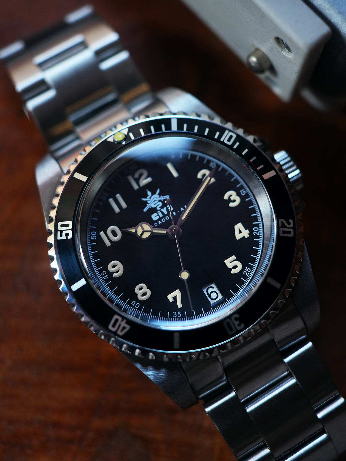 DAGGER-AXE Watch CIYE Men's Automatic Mechanical Retro Diving Watch