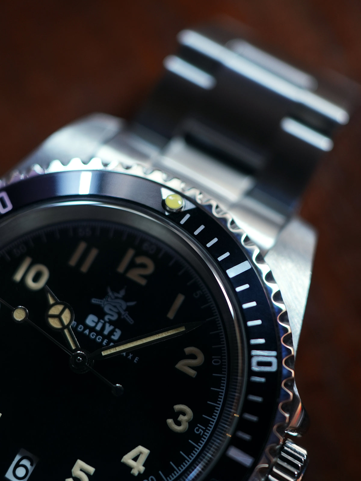 DAGGER-AXE Watch CIYE Men's Automatic Mechanical Retro Diving Watch