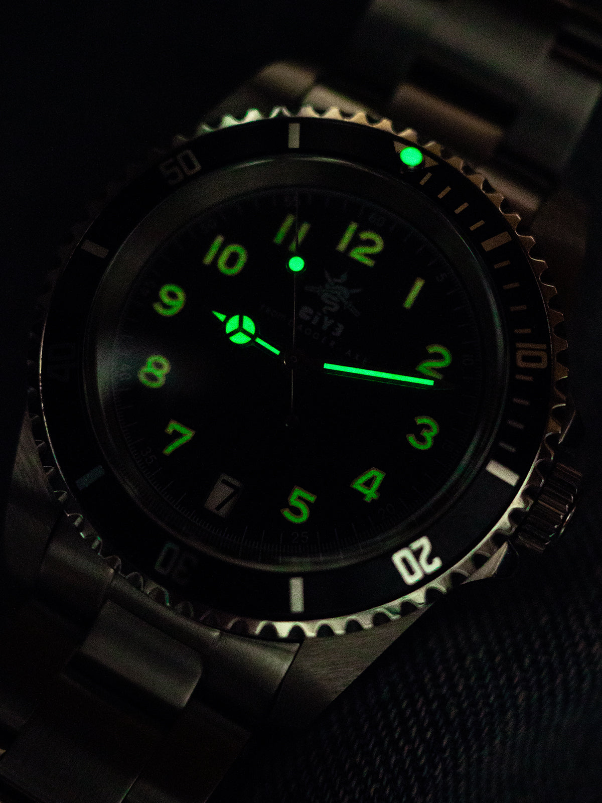 DAGGER-AXE Watch CIYE Men's Automatic Mechanical Retro Diving Watch
