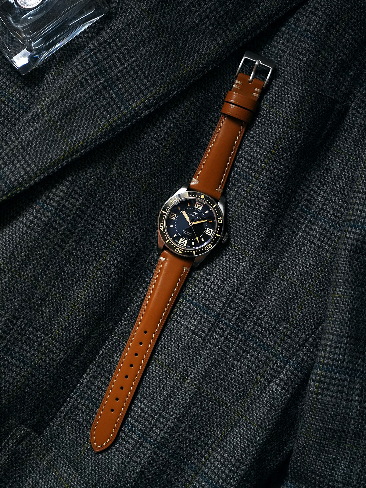 Dagger-axe Watch Hand Automatic Mechanical Watch Vintage American Street Diving Watch