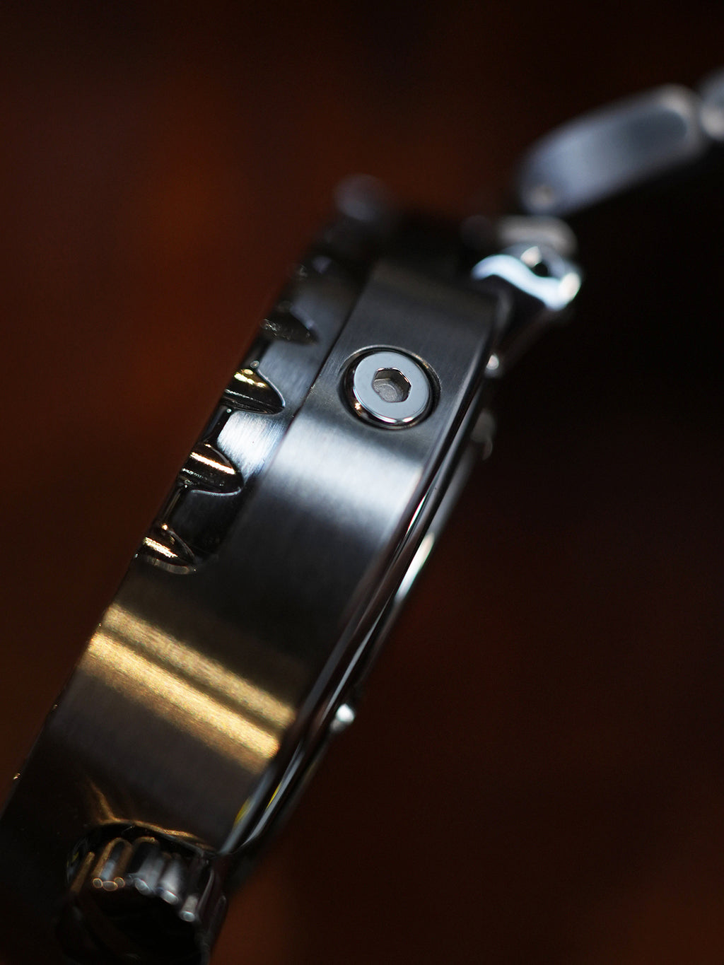 DAGGER-AXE watch classic retro mechanical watch steel chain diving watch vintage can watch