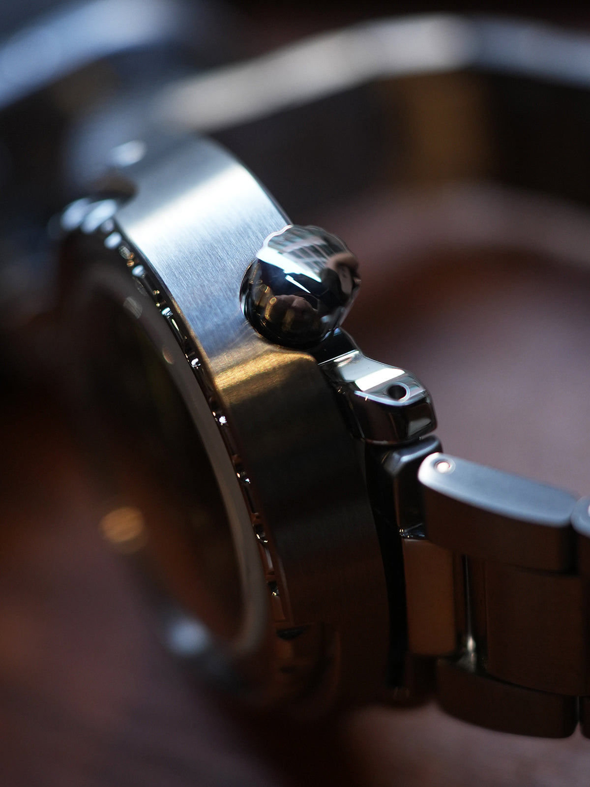 DAGGER-AXE watch classic retro mechanical watch steel chain diving watch vintage can watch