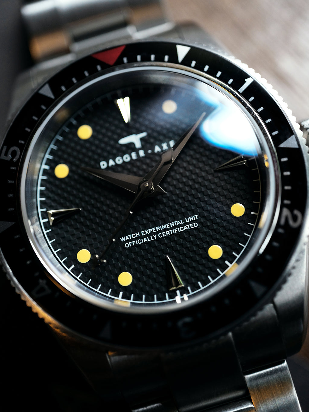 Dagger-axe watch men's automatic mechanical watch fashionable simple all-matching business casual men's watch