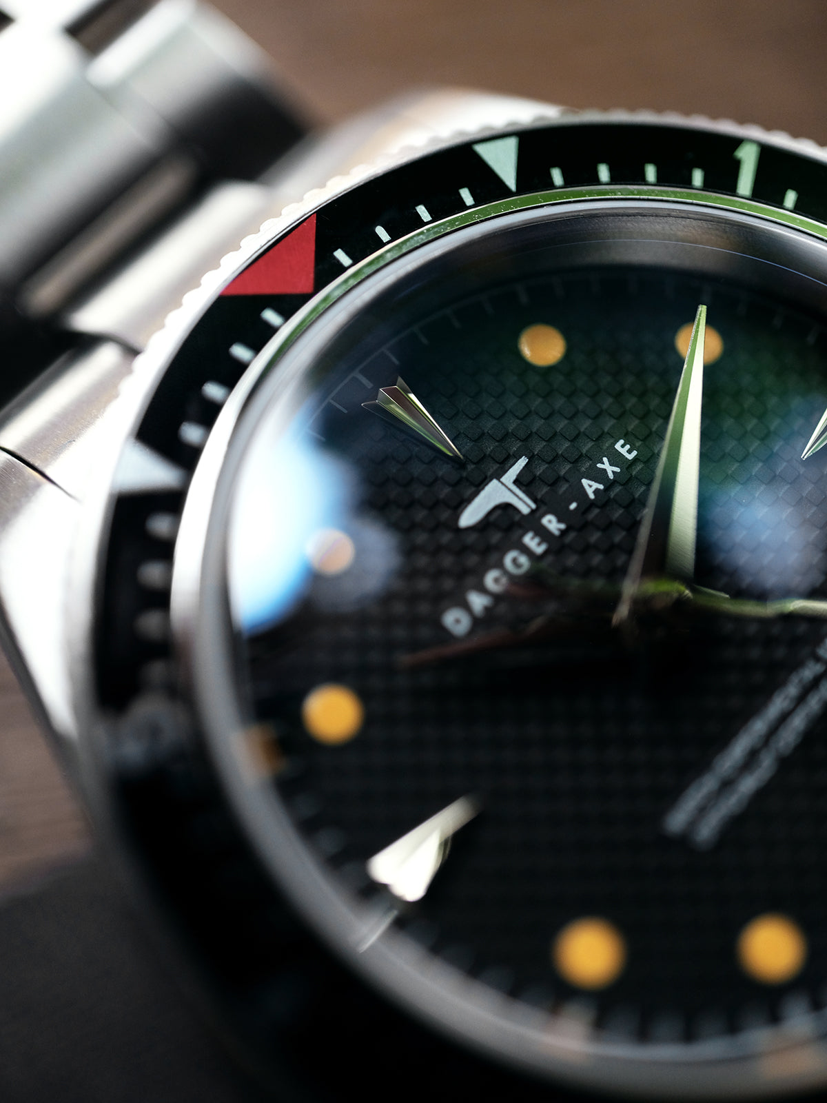 Dagger-axe watch men's automatic mechanical watch fashionable simple all-matching business casual men's watch