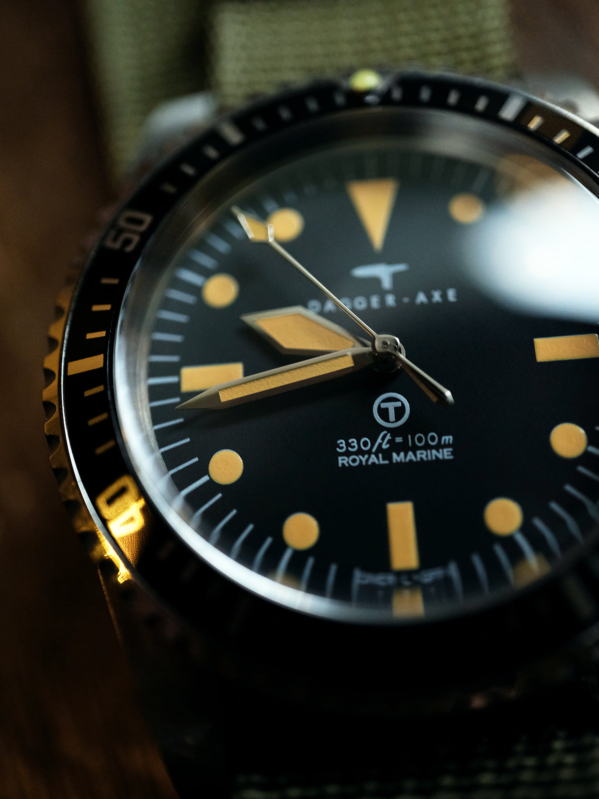 Dagger-axe watches household watches men's watches automatic mechanical diving watches field watches