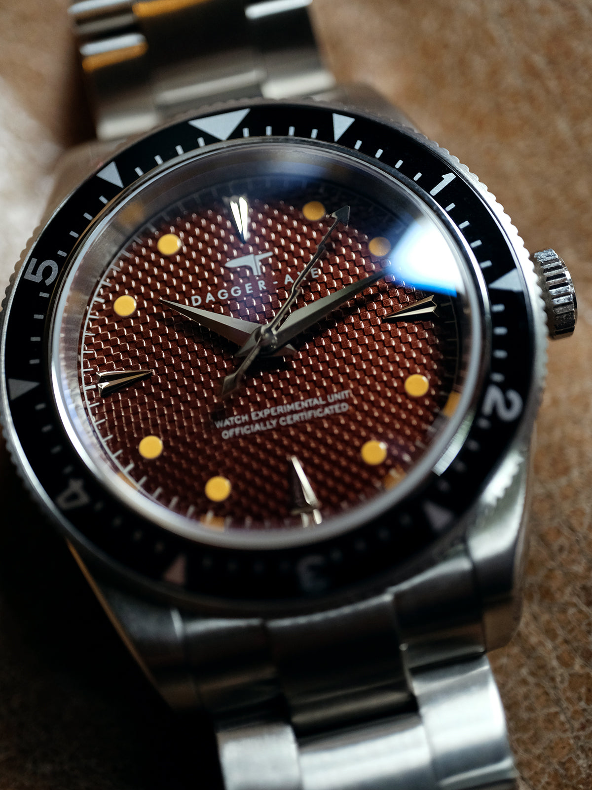 DAGGER-AXE watch men's mechanical watch automatic waterproof luminous diving outdoor retro watch