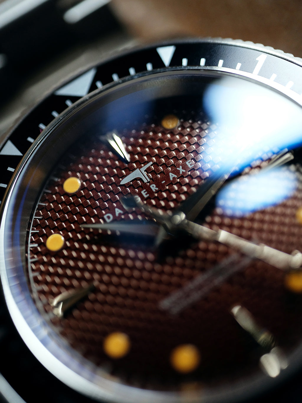 DAGGER-AXE watch men's mechanical watch automatic waterproof luminous diving outdoor retro watch