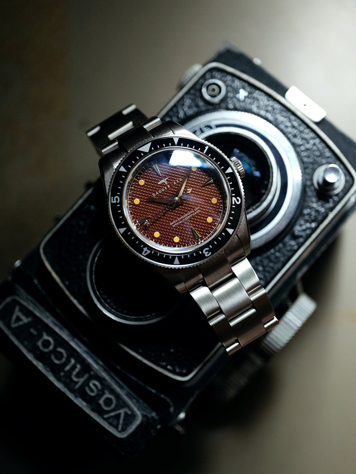 DAGGER-AXE watch men's mechanical watch automatic waterproof luminous diving outdoor retro watch
