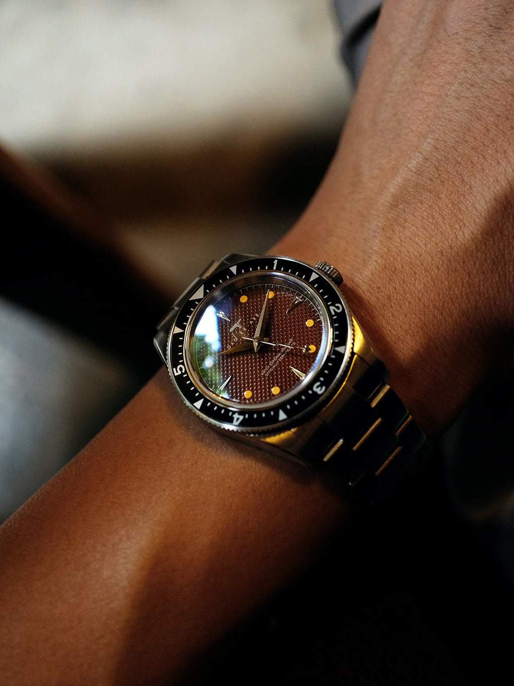 DAGGER-AXE watch men's mechanical watch automatic waterproof luminous diving outdoor retro watch