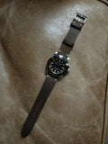 DAGGER-AXE watch 1950S water ghost genuine leather waterproof retro mechanical watch diving watch vintage