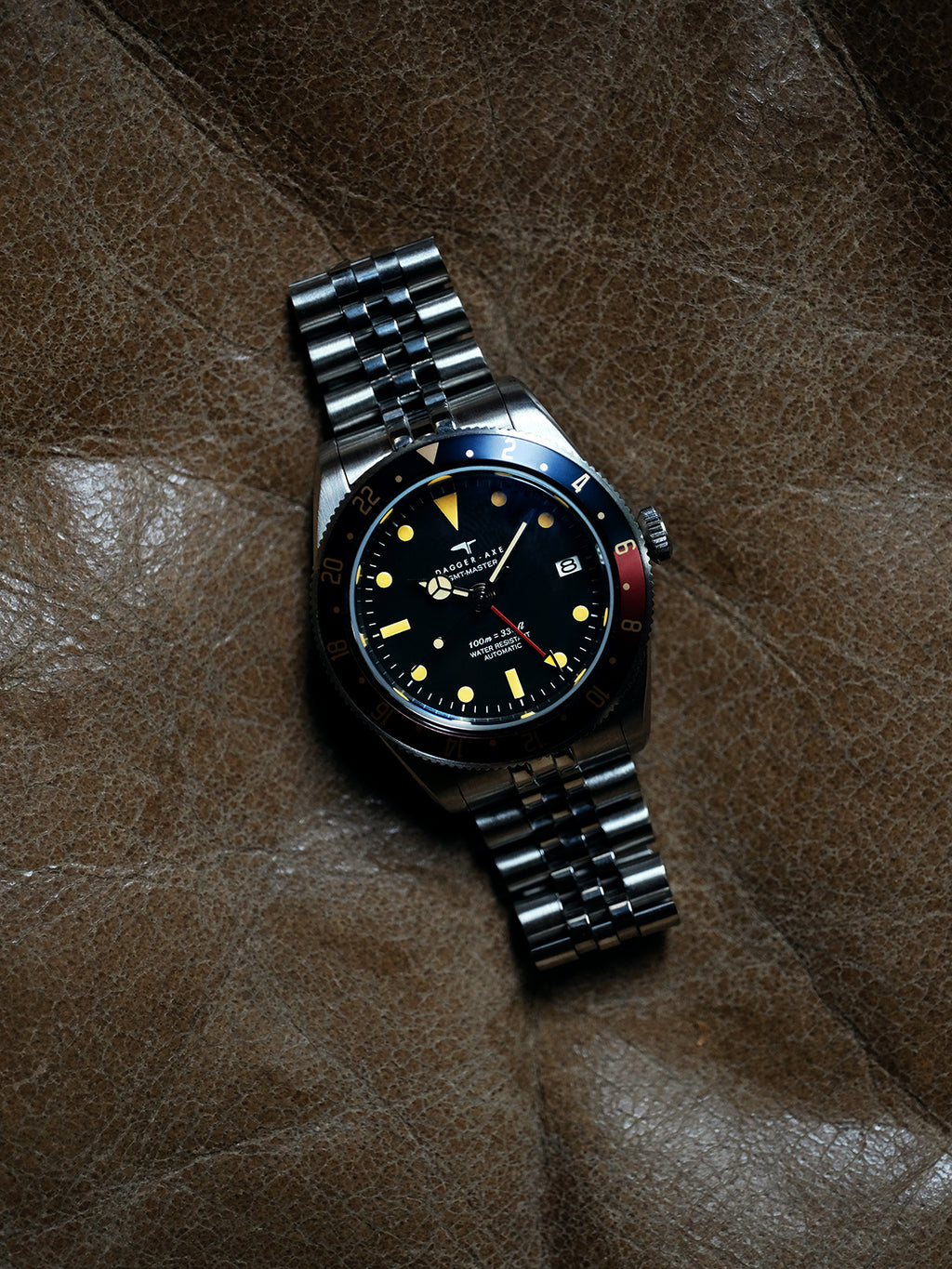 DAGGER-AXE watch Men's Mechanical Watch Automatic Waterproof Luminous Diving Outdoor Vintage Watch