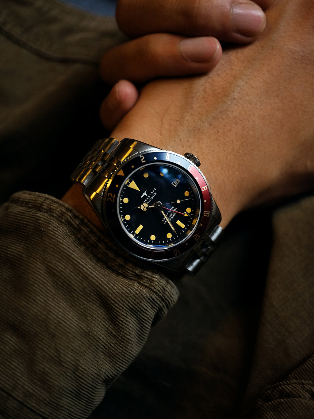 DAGGER-AXE watch Men's Mechanical Watch Automatic Waterproof Luminous Diving Outdoor Vintage Watch