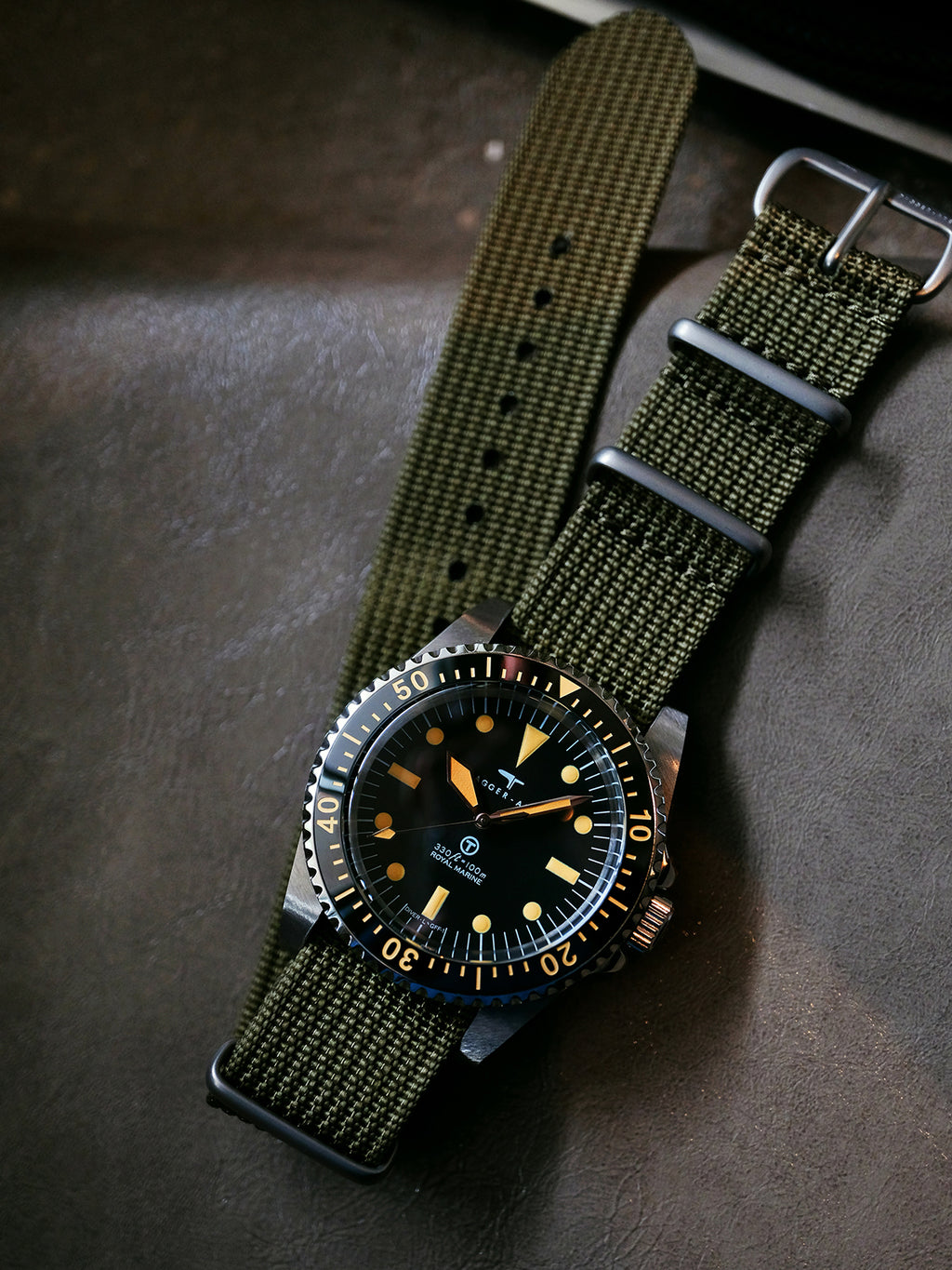 DAGGER-AXE watch mechanical watch diving watch retro watch series waterproof outdoor watch vintage