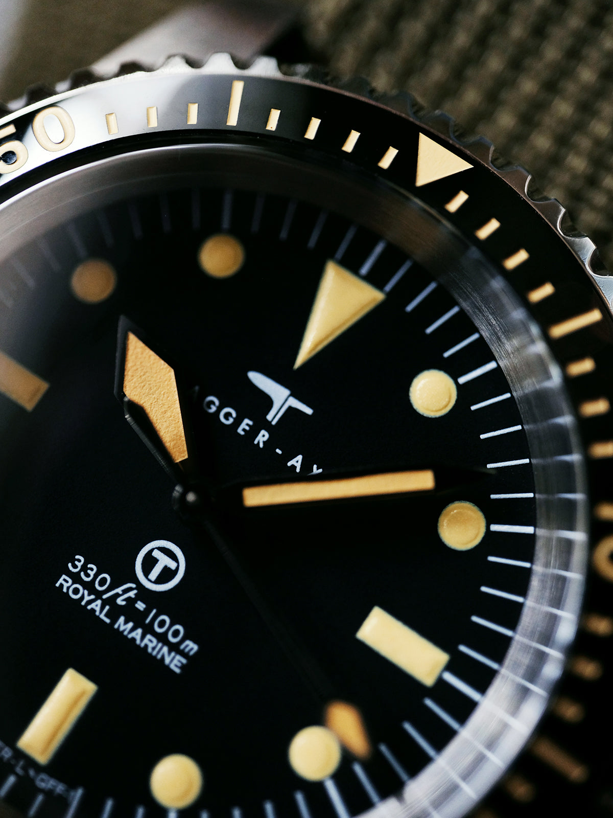 DAGGER-AXE watch mechanical watch diving watch retro watch series waterproof outdoor watch vintage