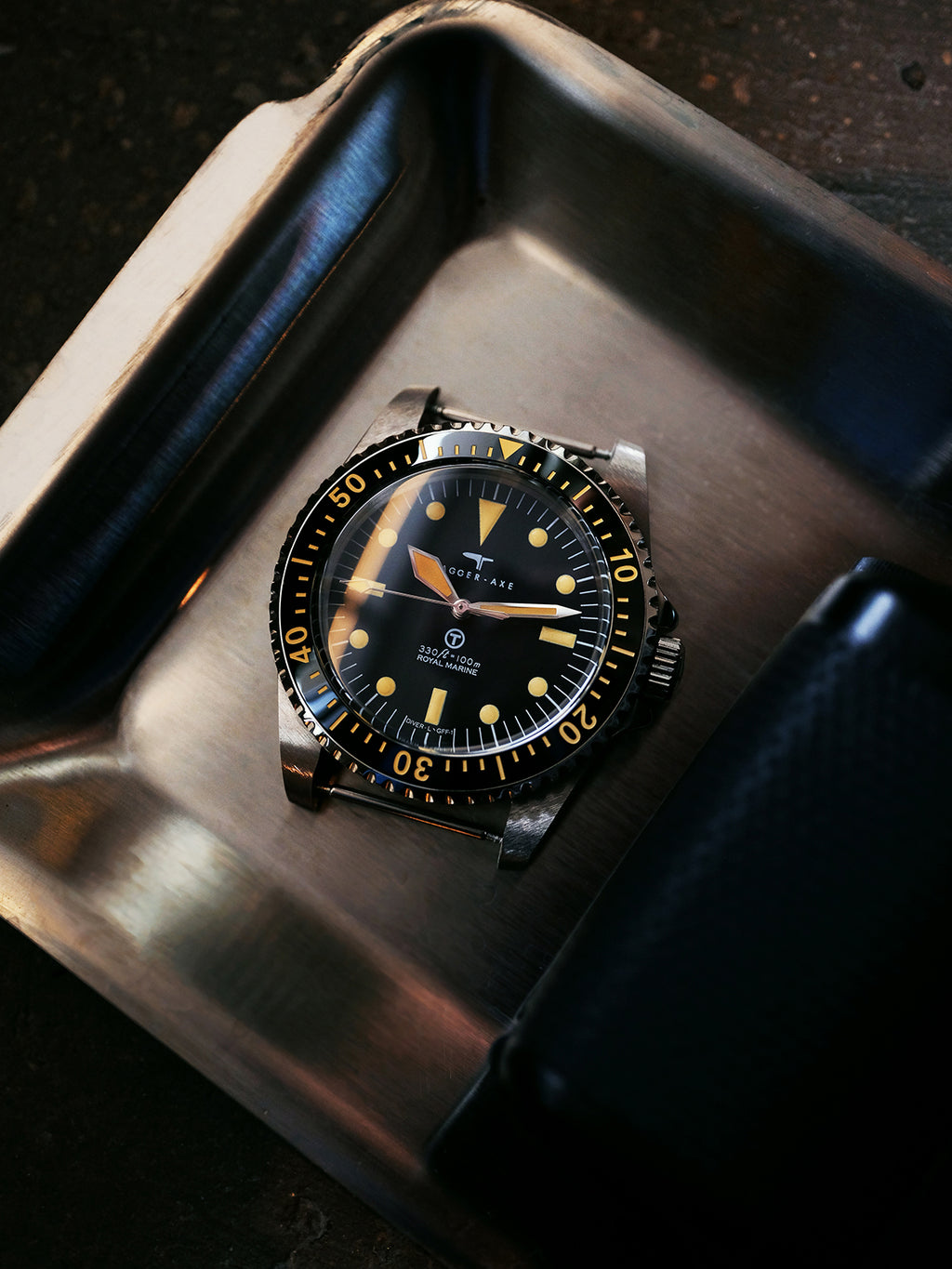 DAGGER-AXE watch mechanical watch diving watch retro watch series waterproof outdoor watch vintage