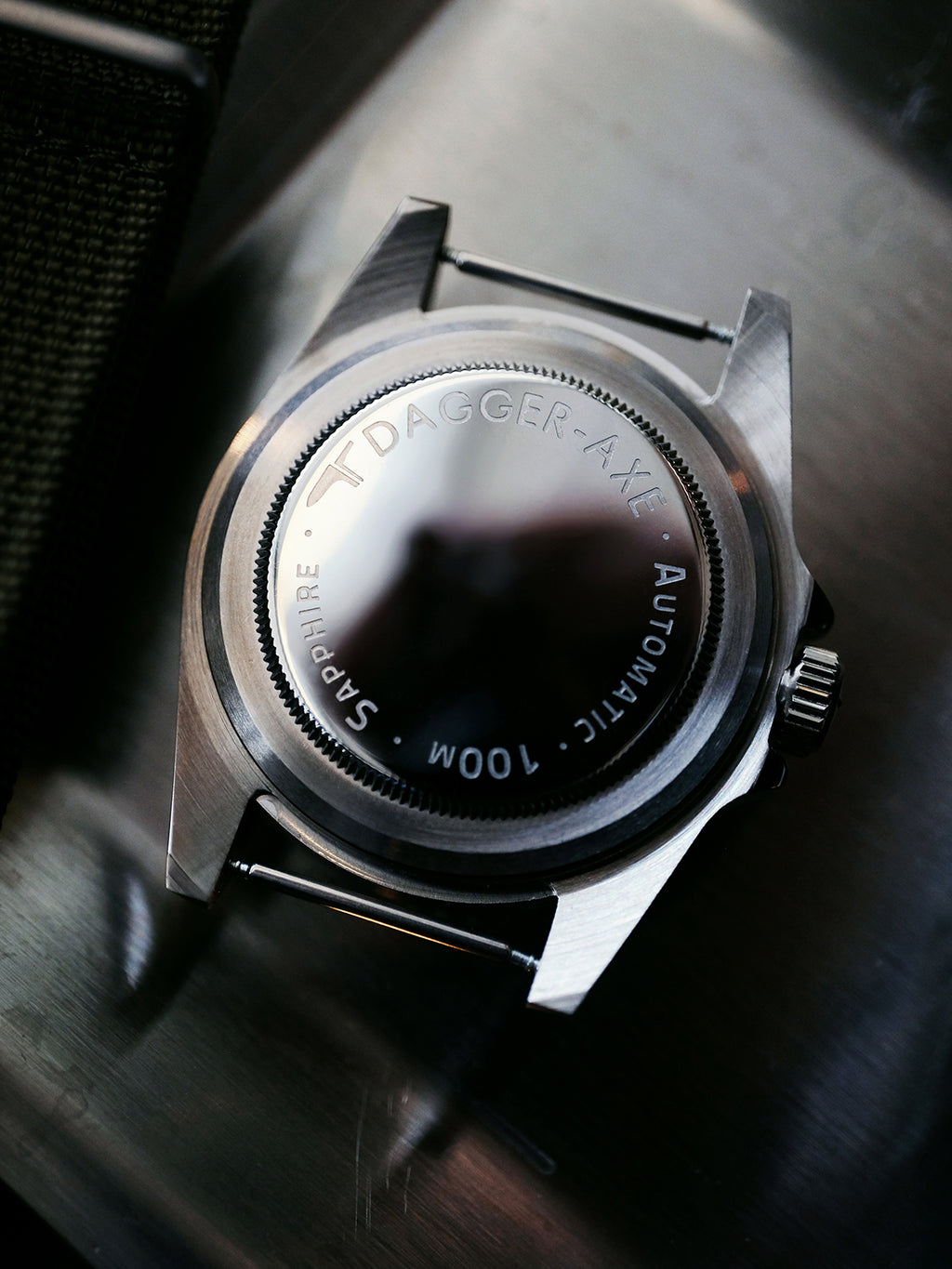 DAGGER-AXE watch retro mechanical diving watch Pepsi ring vintage day tide wear tide watch