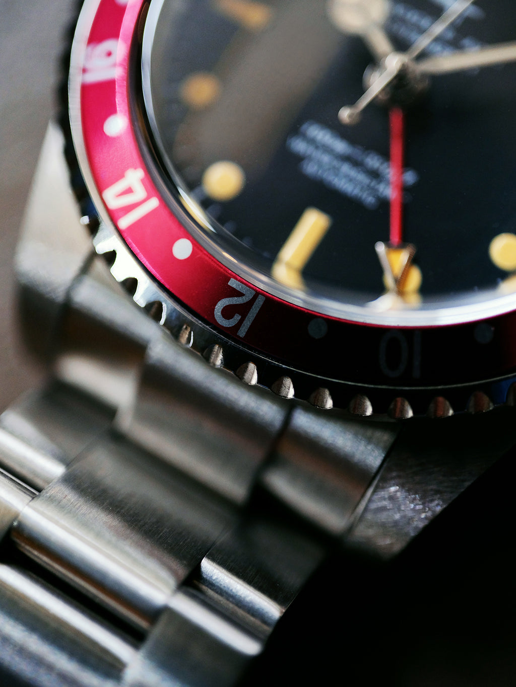 DAGGER-AXE watch retro mechanical diving watch Pepsi ring vintage day tide wear tide watch