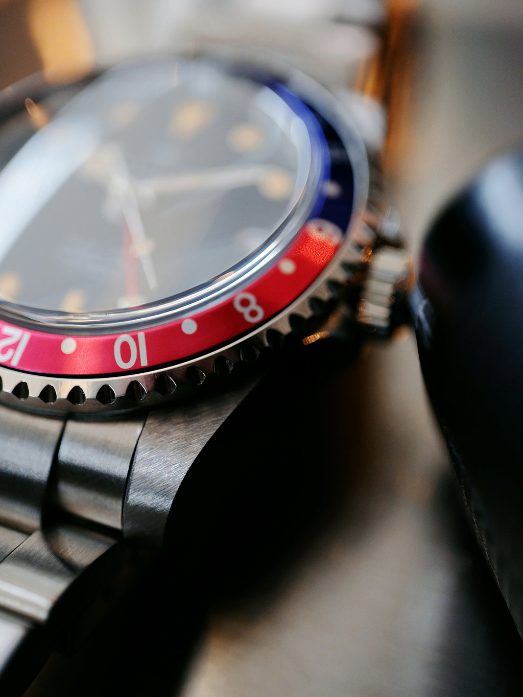 DAGGER-AXE watch retro mechanical diving watch Pepsi ring vintage day tide wear tide watch