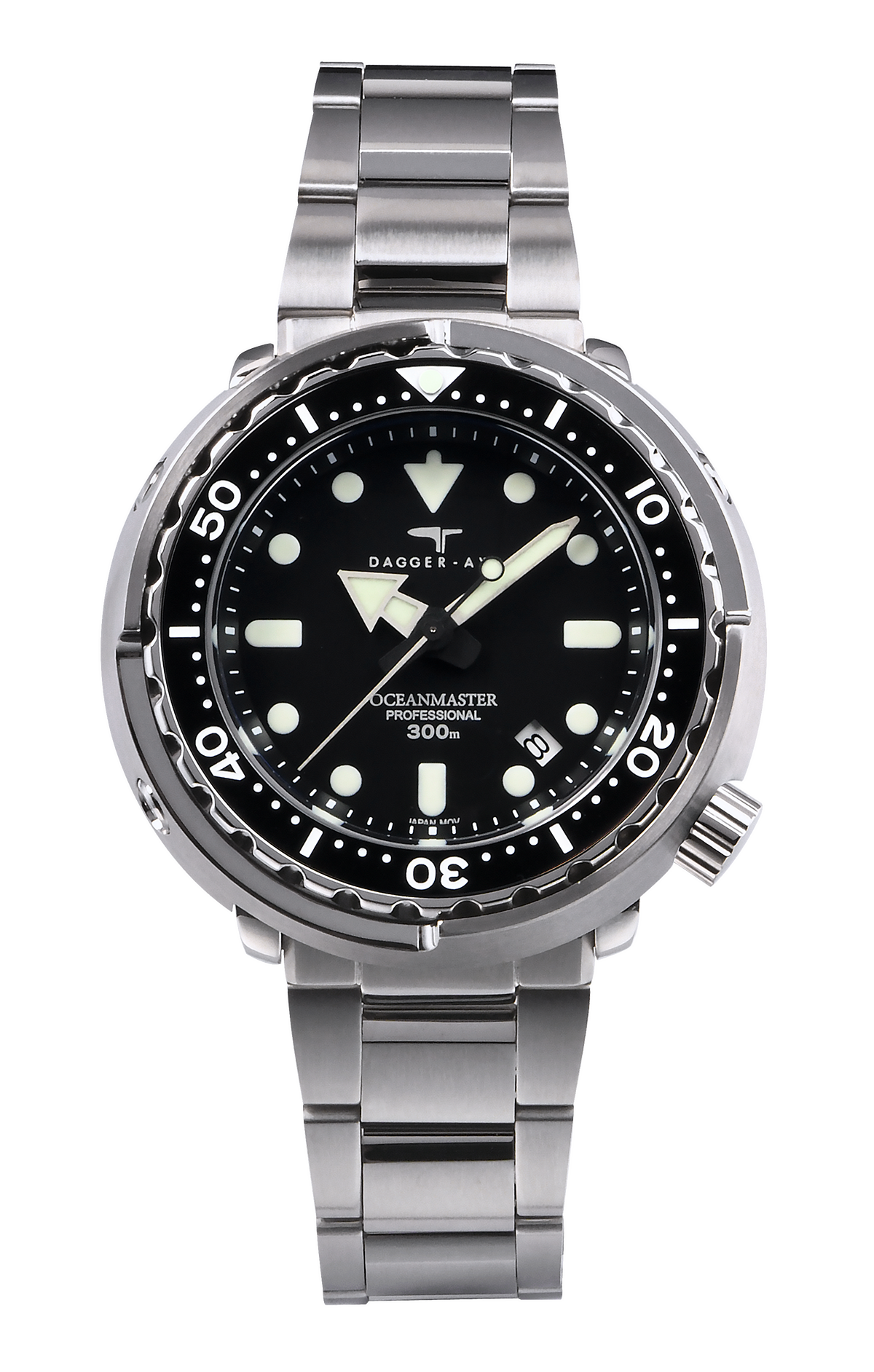 DAGGER-AXE watch men's retro automatic mechanical vintage diving watch luminous mechanical watch